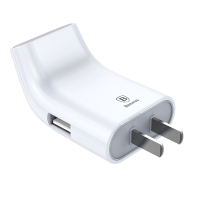 Baseus倍思曲简双USB旅行充电器CCQJ-02(2.4A)