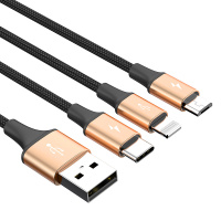 Baseus倍思公爵3USB极速一拖三充电礼包TZCAGJ-V1