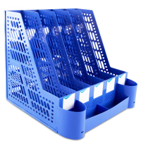 广博 五联多功能 蓝色 文件框 WJK9268-L 4只/包(单位:包)