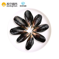 WECOOK味库 大连鲜活海虹1500g 3斤装 海鲜水产贝类