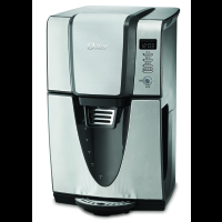 美国OSTER/奥士达BVST-ZH1-073 家用商用程控咖啡机定时定量不锈钢12杯大容量 银色