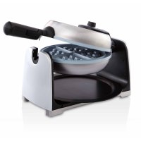 美国OSTER/奥士达CKSTWFBF22-ECO 电动家用华夫饼机旋转电热烤盘格子饼松饼机 灰色