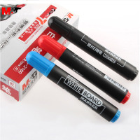 晨光MG-2160可擦白板笔12支装 易擦水性笔办公大头白板笔 红色