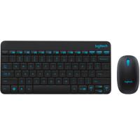 DM罗技(Logitech) 无线键鼠套装小键盘 MK245 Nano 无线鼠标无线键盘套装(黑色)