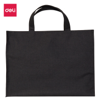 得力(deli)5592手提公文包(黑色 灰色)