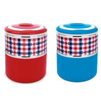 栢士德BYSTON苏格兰保温饭盒BST-056(红色/蓝色)