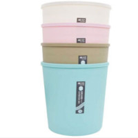 茶花7.9L大号套袋垃圾桶时尚卫生间厨房垃圾筒创意家用卫生桶