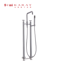 科勒旗下品牌 卡丽卫浴(KARAT) 浴缸落地淋浴独立式浴缸龙头缸边式淋浴花洒套装