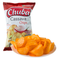 Chuba 香辣味木薯片140g/袋 进口休闲零食 进口膨化食品 进口玉米片香脆美味乐趣多多