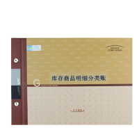 莱特(RIGHT) 库存商品明细分类账1121 16开*100型