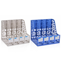 广博 文件栏 四联文件框(塑封装、灰色) WJK9399-H 1只/包 (单位:包)