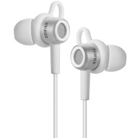 漫步者(EDIFIER) H295P 入耳式手机耳机 银光白(单位:副)