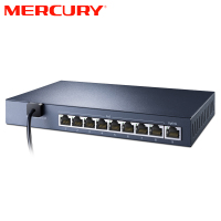 水星(MERCURY)S109P新版 9口百兆8口POE交换机 1台 单位:台
