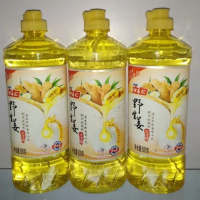 立白 野生姜强力祛腥味洗洁精原生萃取姜味十足 500g/瓶 28瓶/箱（单位：箱）