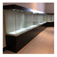 耀烨展台展示柜陈列柜 书画作品展台陈列柜乡土文化作品等展示柜 定制款4节含安装运输
