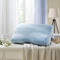 LOVO家纺枕头 记忆棉填充 低回弹保护颈椎 记忆枕护颈单人枕枕芯 春季夏季秋季冬季可用 蝶形透气记忆枕 32*54cm