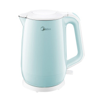 Midea/美的 家用电热水壶防烫不锈钢烧水壶自动断电
