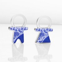 hOLI 创意家居礼品组合可定制情侣钥匙扣礼盒套装 HL007