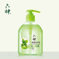 六神 清爽绿茶洗手液 500ml