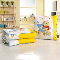 迪士尼DISNEY 卡通靠垫被抱枕被纯棉折叠靠垫两用 KDB-201