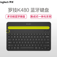 罗技(Logitech) K480 无线蓝牙可连接苹果手机pad平板台式电脑办公键盘 黑色