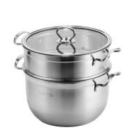 现代工匠-韩尚三层蒸锅 XDTG-821