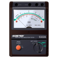 艾斯米特(SMETER) 5000V指针绝缘电阻测试仪 S322A (单位:台)