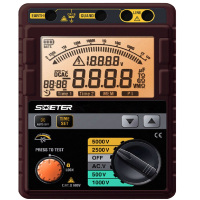 艾斯米特(SMETER) (GX)5000V绝缘电阻测试仪 S325U电极版 (单位:台)