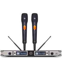 步步高(HT) HT680u 专业一拖二手持无线麦克风 话筒 黑色手持