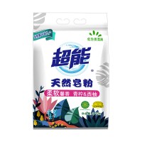 超能 天然皂粉 柔软馨香 3kg