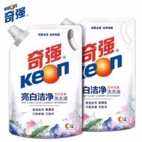 奇强Keon 2kg亮白洁净洗衣液精华皂液 6袋/箱 (单位:箱)