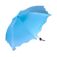 天堂伞三折遮阳伞33452E(57CM×8K)