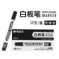 晨光易擦白板笔S01黑 AWMY2201单头 30支