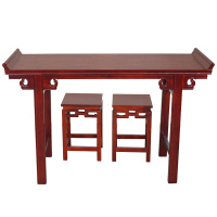 中式仿古中堂条桌国学课桌椅案几条案实木供桌香案书法桌画桌神台