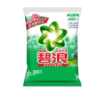 碧浪 祛渍无磷洗衣粉(清新型)300g(价格为单块价格,10块起订,不足起订量不发货)