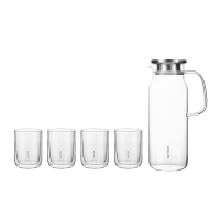 DESLON德世朗佳悦玻璃冷水壶套装DJY-TZ016A(1.8L)