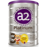 澳洲a2 Platinum 白金版新版 幼儿配方奶粉3段 (1-3岁)900g/罐 新西兰原装进口[效期至27年9月]