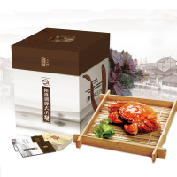 阳澄湖牌出口有机大闸蟹礼券 五福临门2198型