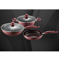 DESLON德世朗乐炫精铁不粘锅三件套DFS-TZ106B