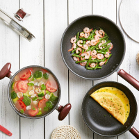 DESLON德世朗尊享不粘锅三件套DFS-TZ110B