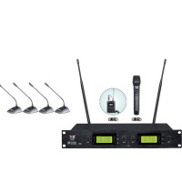 天马士 TM-2204 一拖四无线会议话筒 单个装