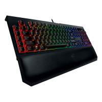 Razer雷蛇 黑寡妇蜘蛛竞技幻彩版V2 机械键盘绿轴电竞游戏吃鸡宏