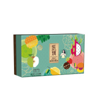 乐琪 馨怡果珍冰沙酥礼饼 (果珍冰沙菠萝酥*2+果珍冰沙蓝莓酥*2+果珍冰沙芒酥*2+果珍冰沙蔓越莓酥*2)单盒装