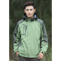 猎豹兄弟 草绿色 两件套防水 冲锋衣 C01-16(单位:件)