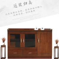 沃盛 H-122 1200W*400D*820H商务办公 简约时尚 茶水柜
