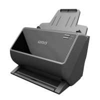 紫光(Uniscan)Q300馈纸式扫描仪 A4彩色双面高速批量 每分钟30张/60面 高清CCD
