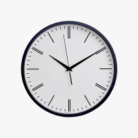 极物 黑色 日式静音 挂钟 10037587511 (单位:个)