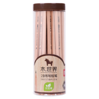 deli得力思达S907原木铅笔(50支/桶)/2桶装