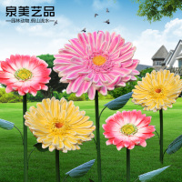 由惠体育仿真向日葵菊花玻璃钢雕塑花朵