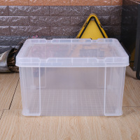 拍米 透明整理箱家居储物收纳箱 高透明塑料整理箱车 载塑料收纳箱 6612(个)